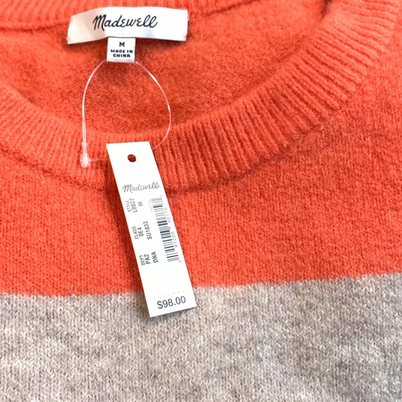 Striped Gladwell Balloon-Sleeve Pullover Sweater - Picture 4 of 6